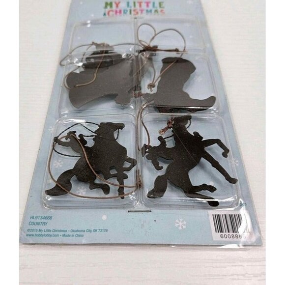 New Hobby Lobby 2015 My Little Christmas Country Hanging Western Decor HL9134666 - Picture 1 of 3